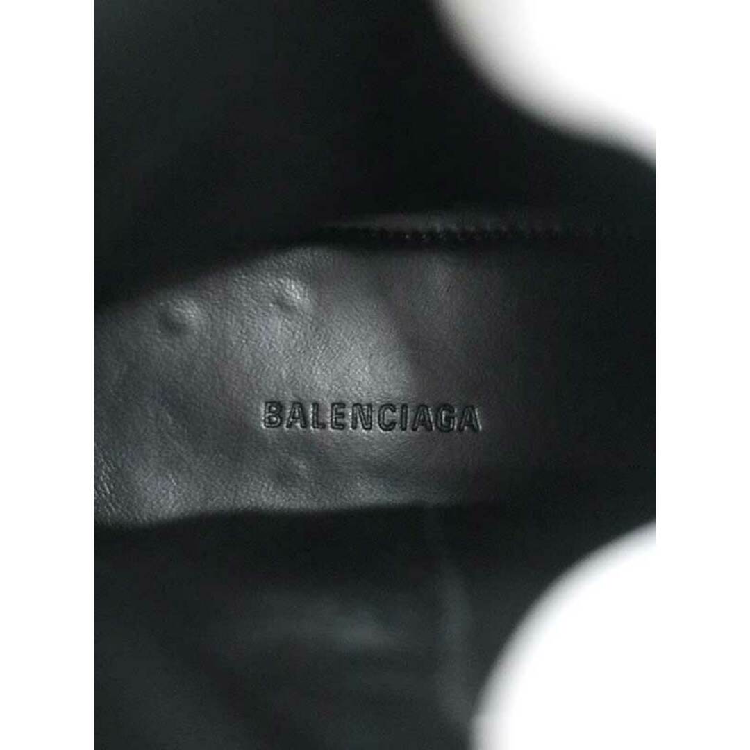 Balenciaga(バレンシアガ)のバレンシアガ BB LOGO サイドジップスクエアトゥブーツ レディースの靴/シューズ(ブーツ)の商品写真