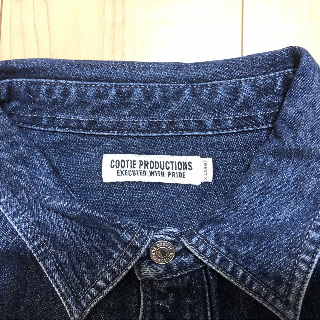 COOTIE   COOTIE Denim Work Shirtの通販 by tak's shop