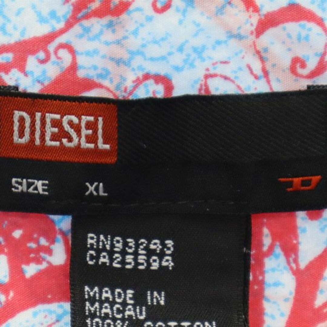 (新品未使用)ディーゼル　メンズ　半袖シャツ　XL