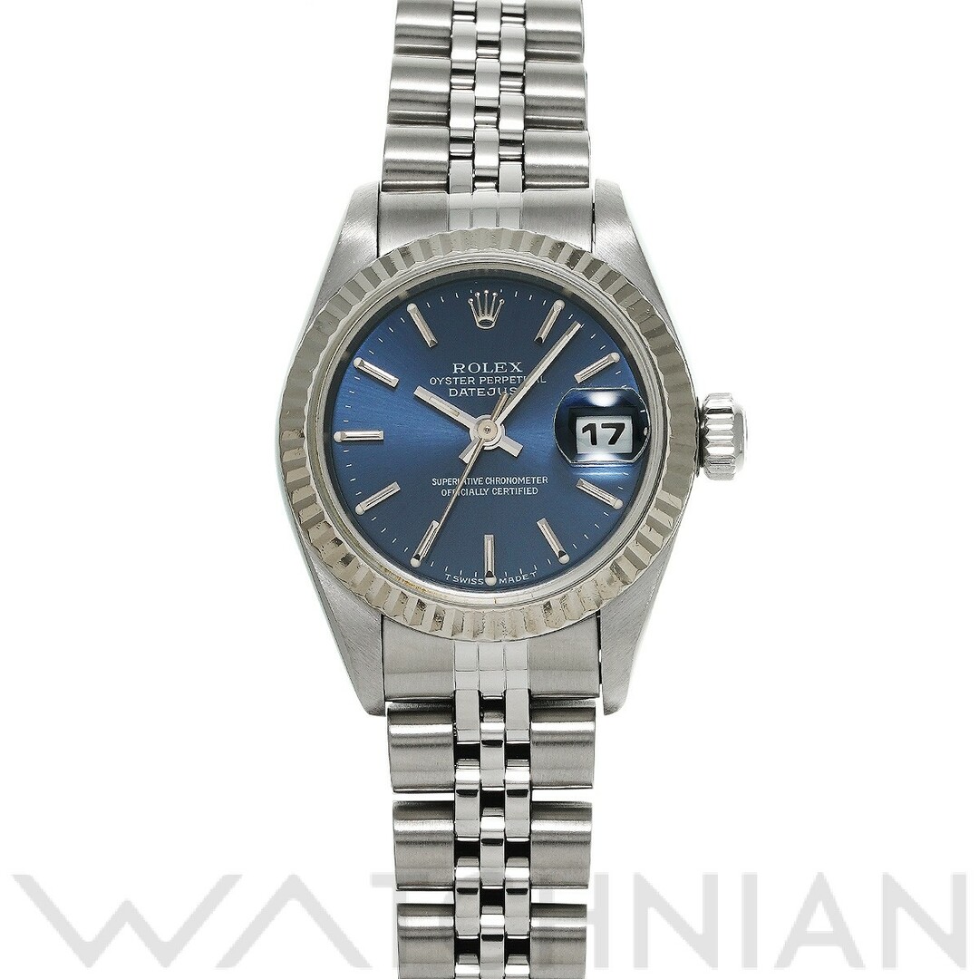 ロレックス ROLEX 69174 U番(1997年頃製造) ブルー レディース 腕時計