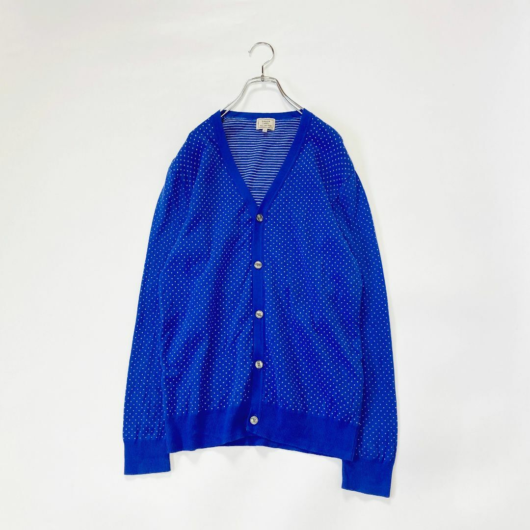 UNITED ARROWS green label relaxing(ユナイテッドアローズグリーンレーベルリラクシング)のgreen label relaxing　　　　Vネックドット柄カーディガン　 レディースのトップス(カーディガン)の商品写真