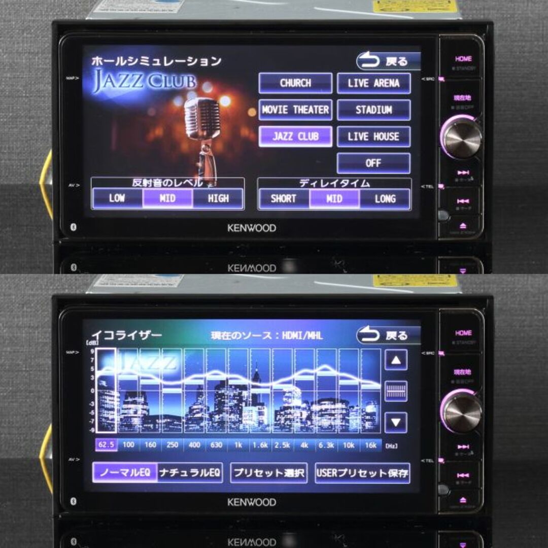 KENWOOD - 地図2022年最上位彩速ナビMDV-Z702Wフルセグ/HDMI/ハイレゾ