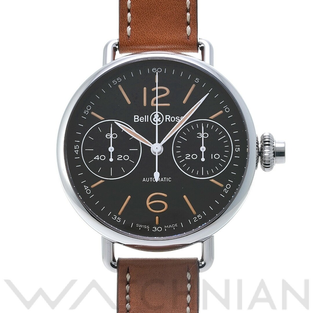 ベル＆ロス Bell & Ross WW1-MP01-S ブラック メンズ 腕時計