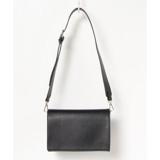 クラネ(CLANE)のclane TRIANGLE BAG ブラック(ショルダーバッグ)