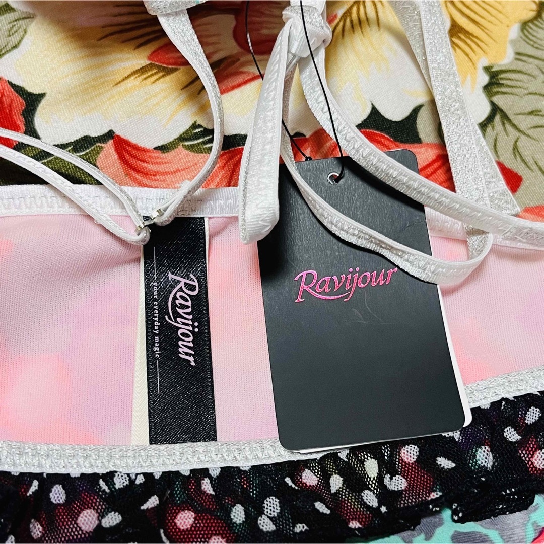 Ravijour - ☆Ravijour☆水着フリルビキニ☆花柄ドット柄 Ravijour - ☆Ravijour☆水着フリルビキニ☆花柄ドット柄