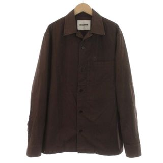 ジルサンダー(Jil Sander)のJILSANDER+ スタンドカラーボクシーシャツ JPUU600905 44(シャツ)