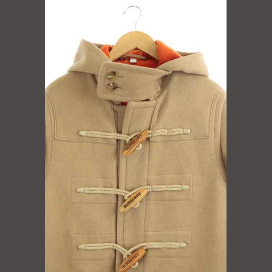 BURBERRY(バーバリー)のバーバリー 近年モデル ダッフルコート ロング フード付き 46 ベージュ メンズのジャケット/アウター(ダッフルコート)の商品写真