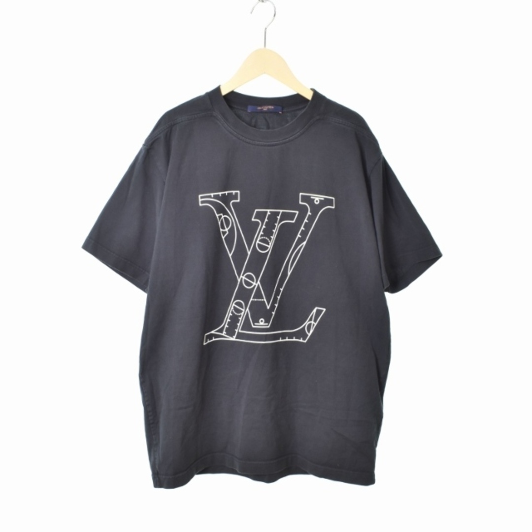 LOUIS VUITTON ×NBA  21SS LVロゴ Tシャツ 黒55cm着丈