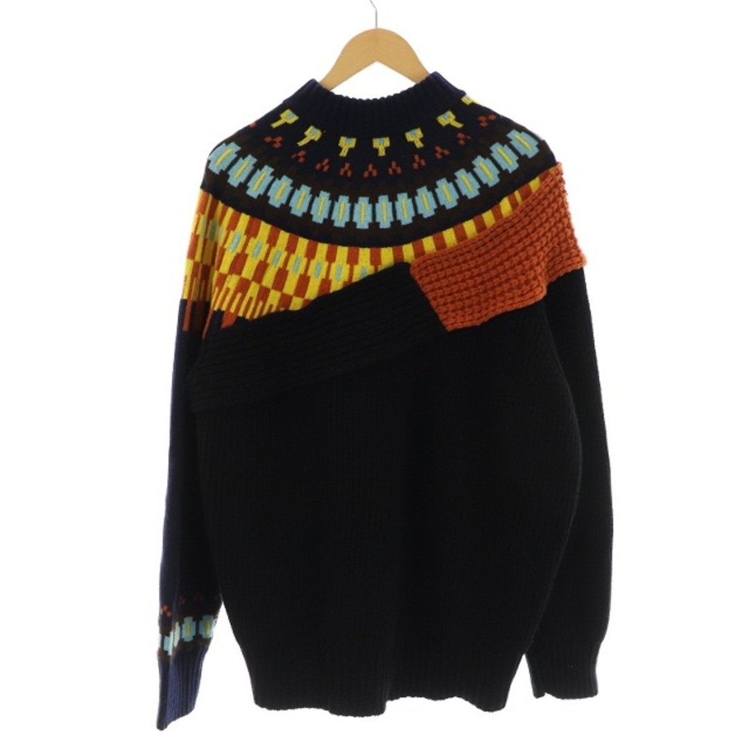 sacai - サカイ 21AW Wool Knit Pullover ウールニットプルオーバーの