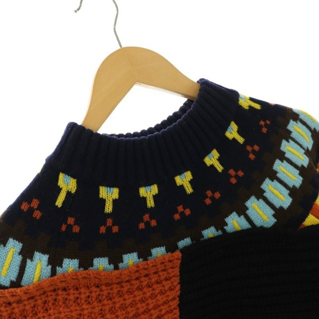 サカイ 21AW Wool Knit Pullover ウールニットプルオーバー