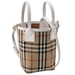 バーバリー(BURBERRY)のバーバリー BURBERRY ショルダーバッグ ミニ ロンドン トートバッグ ミニトート 2023年秋冬新作 8072348(ハンドバッグ)