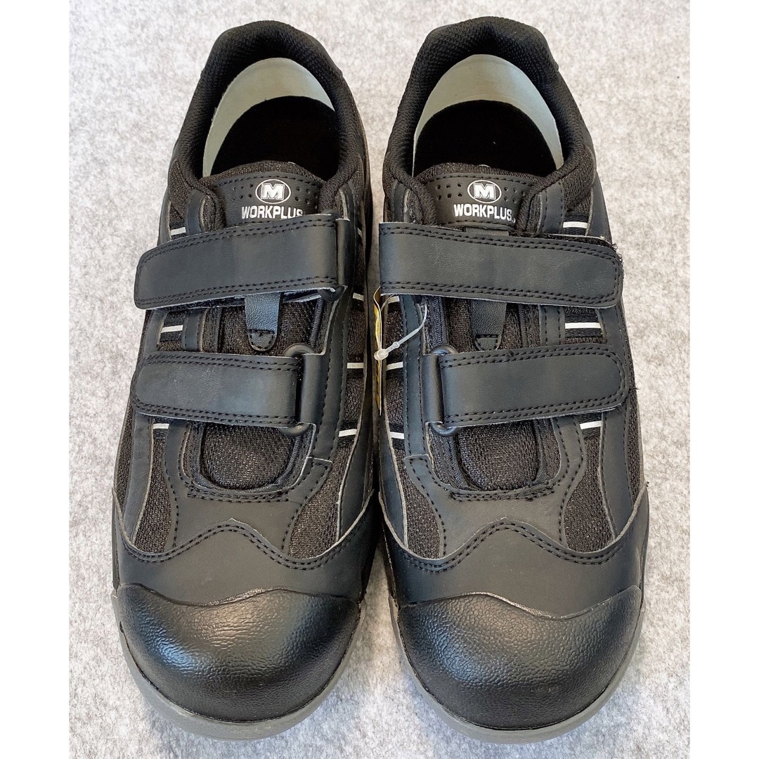 ラス1‼️ミドリ安全 WORKPLUS  作業靴　安全靴　ブラック（26.0㎝）