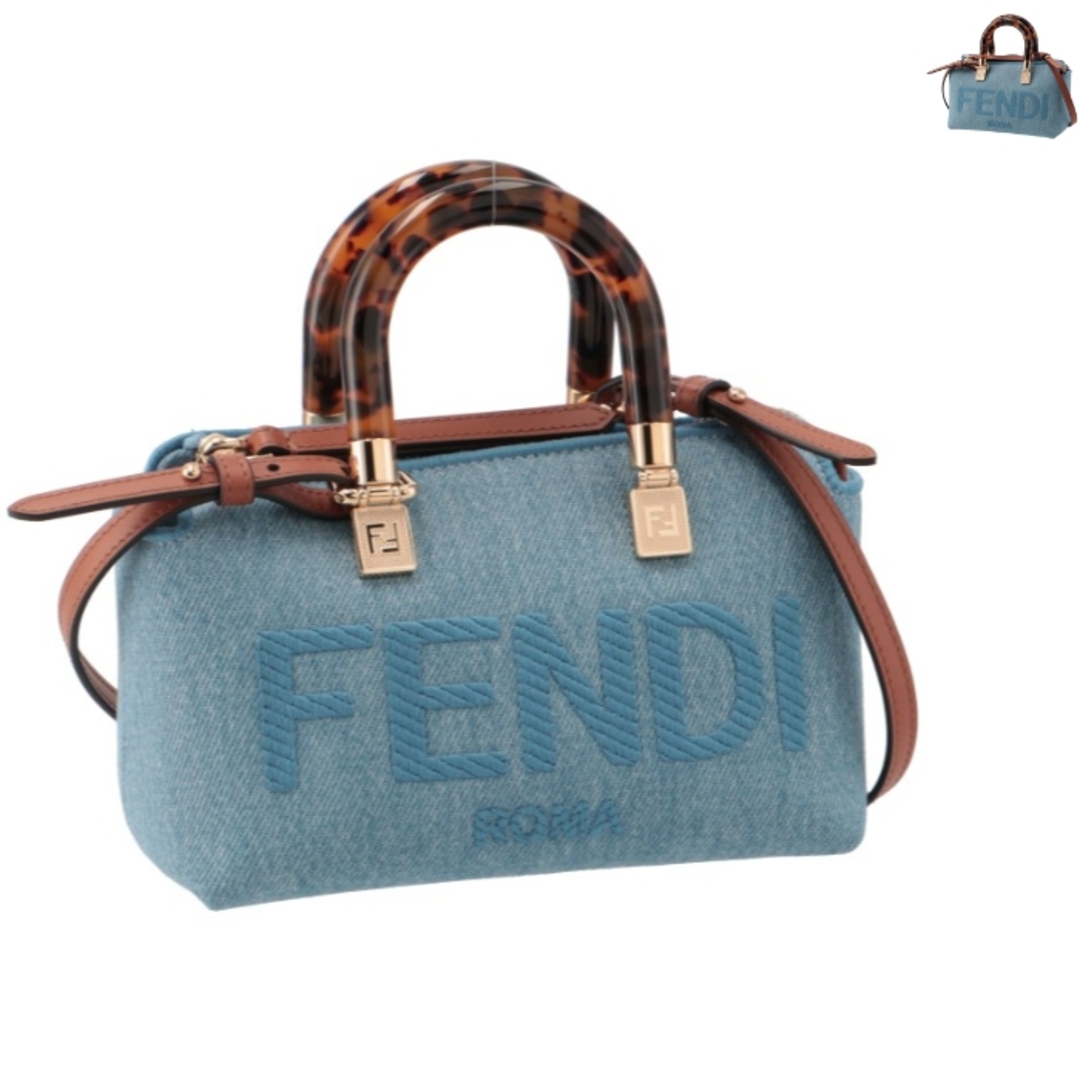 開閉フェンディ FENDI バイ ザ ウェイ ミニ ショルダーバッグ BY THE WAY ボストンバッグ 2023年秋冬新作 8BS067 AJR2