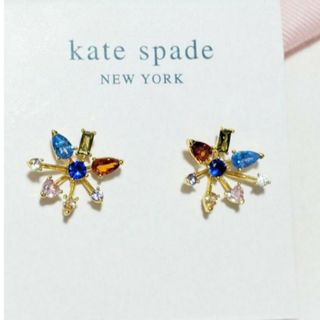 ケイトスペードニューヨーク(kate spade new york)の【新品】kate spade ケイトスペード 花火 フローラル ゴールド ピアス(ピアス)