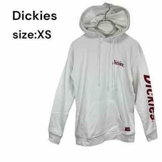 ディッキーズ(Dickies)のDickies ディッキーズ　パーカー　トップス　トレーナー　起毛　白　XS(パーカー)