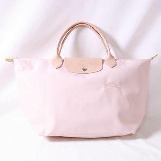 ロンシャン(LONGCHAMP)の美品　ロンシャン　プリアージュグリーンハンドバッグ LONGCHAMP(トートバッグ)