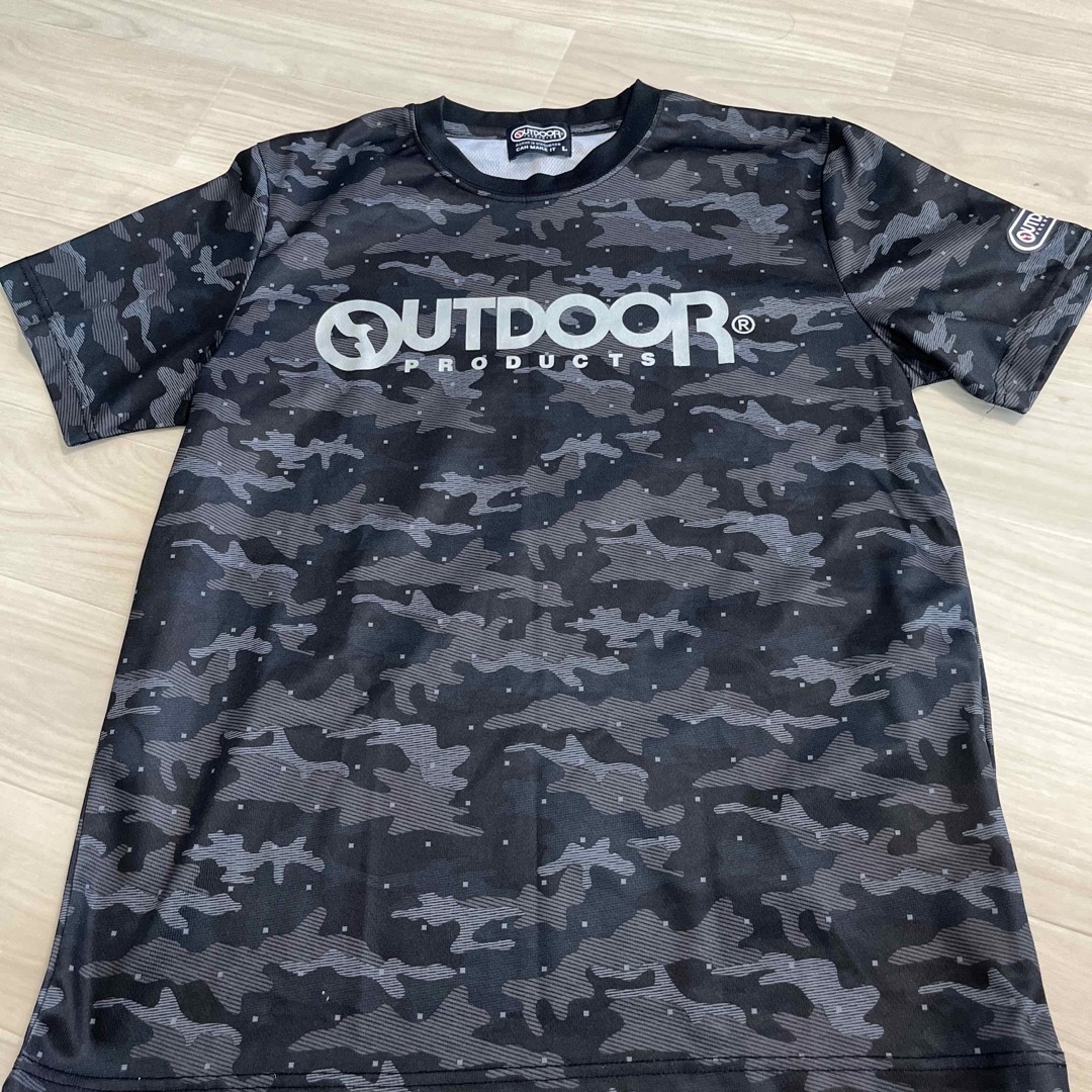 OUTDOOR PRODUCTS(アウトドアプロダクツ)のOUTDOOR   Tシャツ  サイズL メンズのトップス(Tシャツ/カットソー(半袖/袖なし))の商品写真