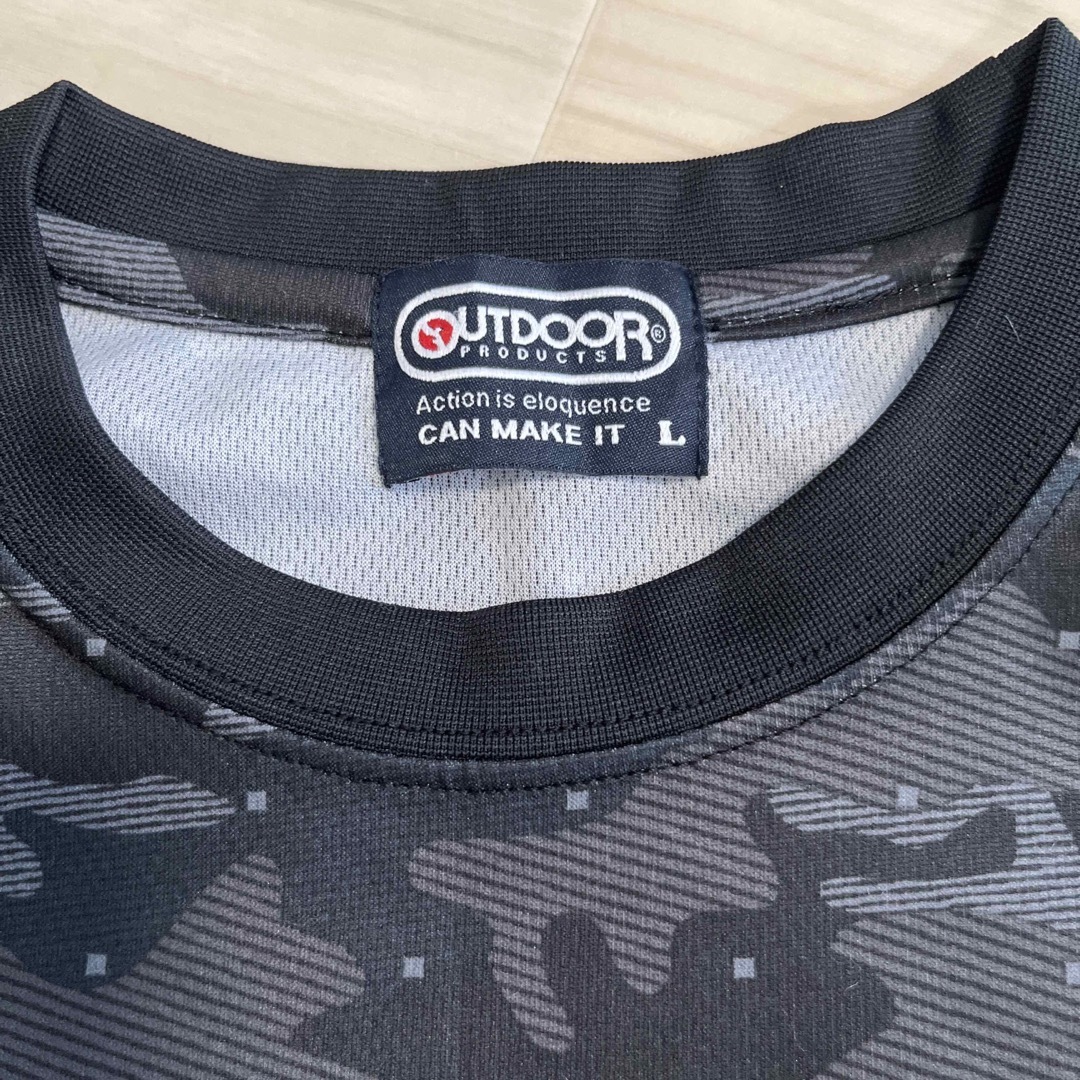 OUTDOOR PRODUCTS(アウトドアプロダクツ)のOUTDOOR   Tシャツ  サイズL メンズのトップス(Tシャツ/カットソー(半袖/袖なし))の商品写真