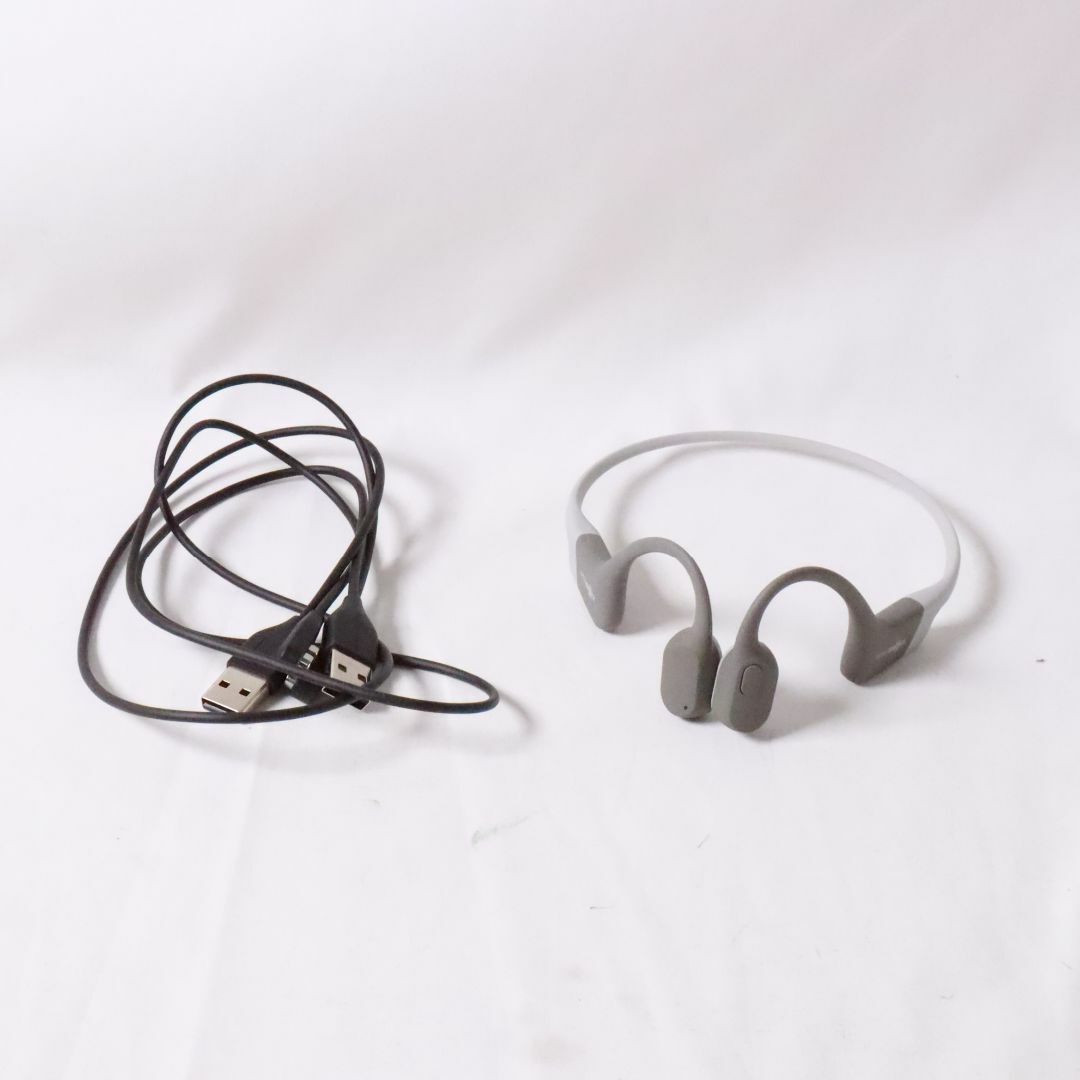 AFTERSHOKZ - イヤフォン AfterShokz Aeropex 充電ケーブル２本付き