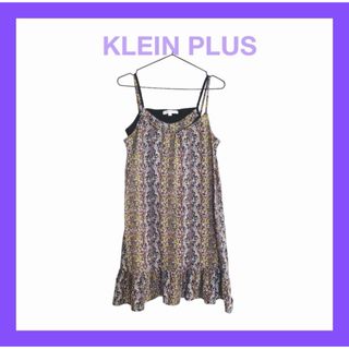 クランプリュス(KLEIN PLUS)のチュニックワンピース　タンクトップ　レディース　妊婦　美品　KLEIN PLUS(チュニック)