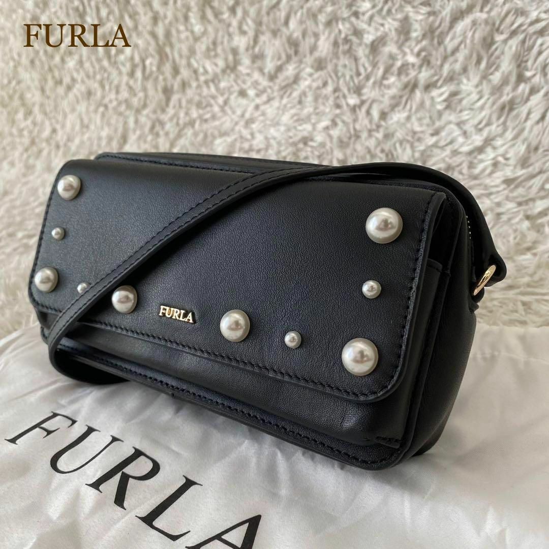 超美品 フルラ FURLA ショルダーバッグ ネット 03-23062507