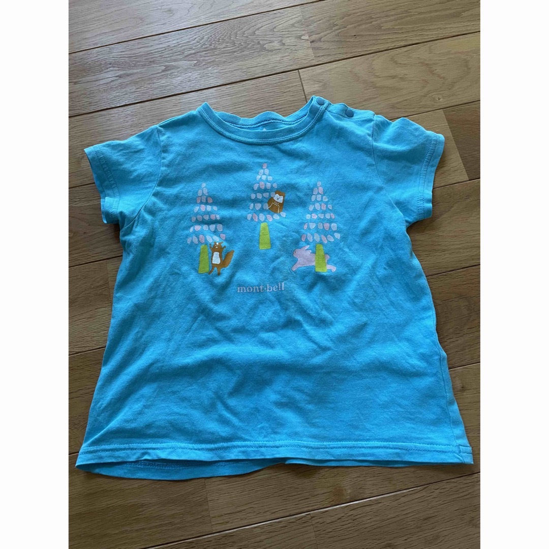 mont bell(モンベル)のmont-bell★ベビーTシャツ90 キッズ/ベビー/マタニティのキッズ服男の子用(90cm~)(Tシャツ/カットソー)の商品写真