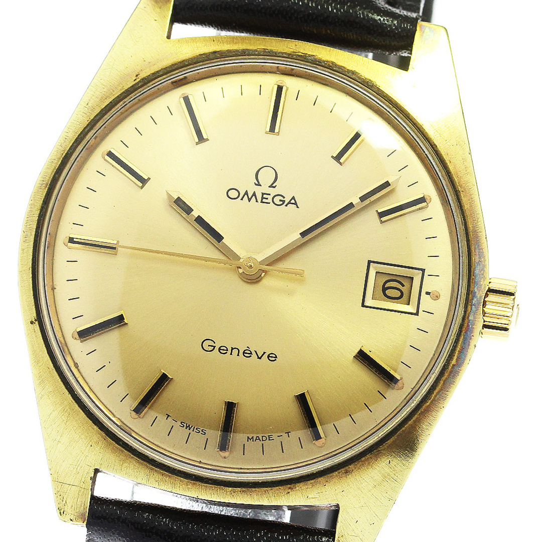 オメガ OMEGA Ref.136041 ジュネーブ デイト Cal.613 手巻き メンズ _761943