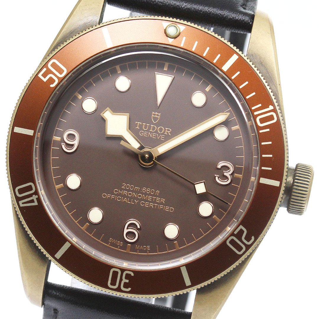 チュードル TUDOR 79250B ヘリテージ ブラックベイ ブロンズ 自動巻き メンズ 良品 _768024