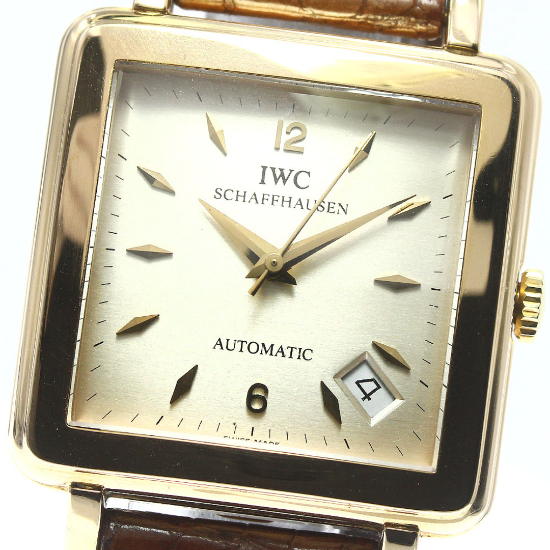 IWC SCHAFFHAUSEN オールドインター カレ K18PG cal.8541B 自動巻き メンズ 良品 _764593