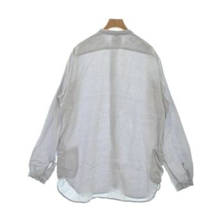 BRU NA BOINNE ブルーナボイン カジュアルシャツ L ライトグレー