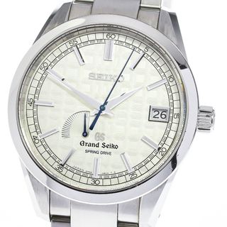 セイコー(SEIKO)のセイコー SEIKO SBGA111/9R65-0BP0 グランドセイコー 1500本限定 スプリングドライブ メンズ 箱付き_767130【ev10】(腕時計(アナログ))