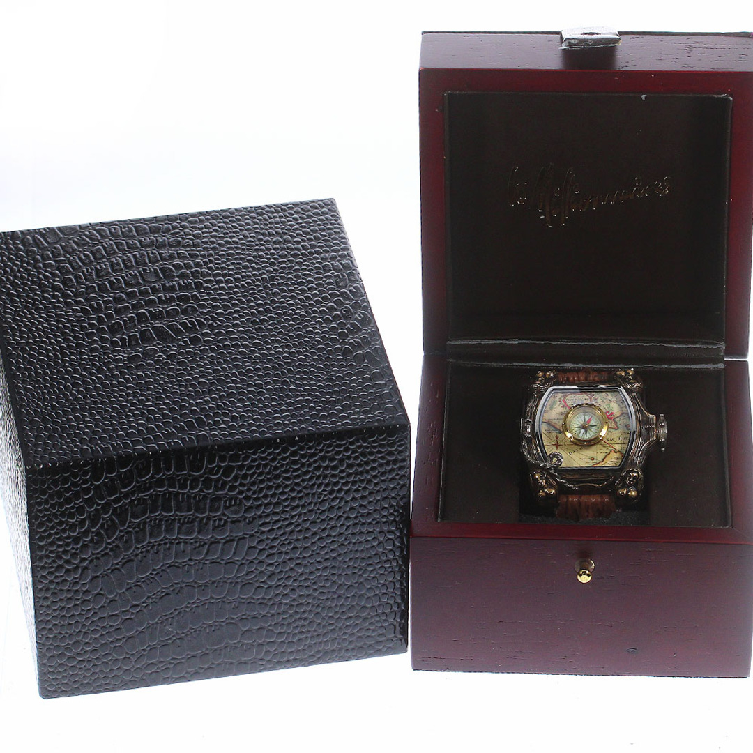 レ・ミリオネア Les Millionnaires ポセイドン K18WG/ブロンズ 自動巻き メンズ 良品 箱付き_768991 メンズの時計(腕時計(アナログ))の商品写真