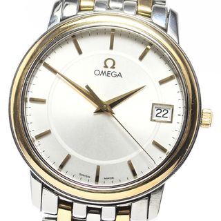 オメガ(OMEGA)のオメガ OMEGA 4310.31 デビル プレステージ YGコンビ デイト クォーツ メンズ _764659【ev10】(腕時計(アナログ))