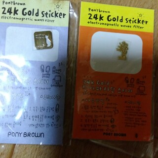24k Gold sticker(その他)