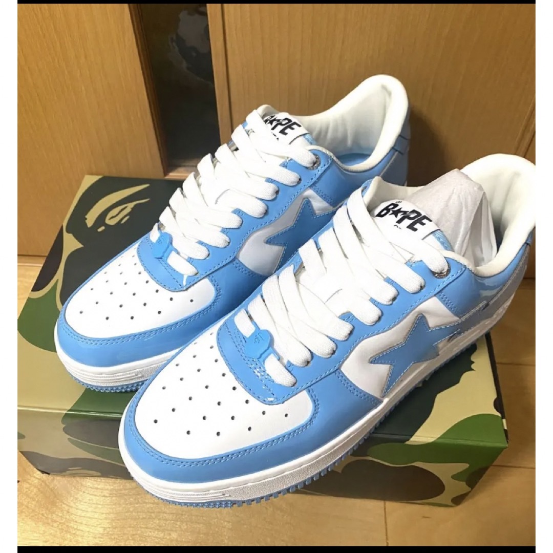 A BATHING APE(アベイシングエイプ)のBAPE STA College   ベイプスタ　水色　29cm  us11 メンズの靴/シューズ(スニーカー)の商品写真