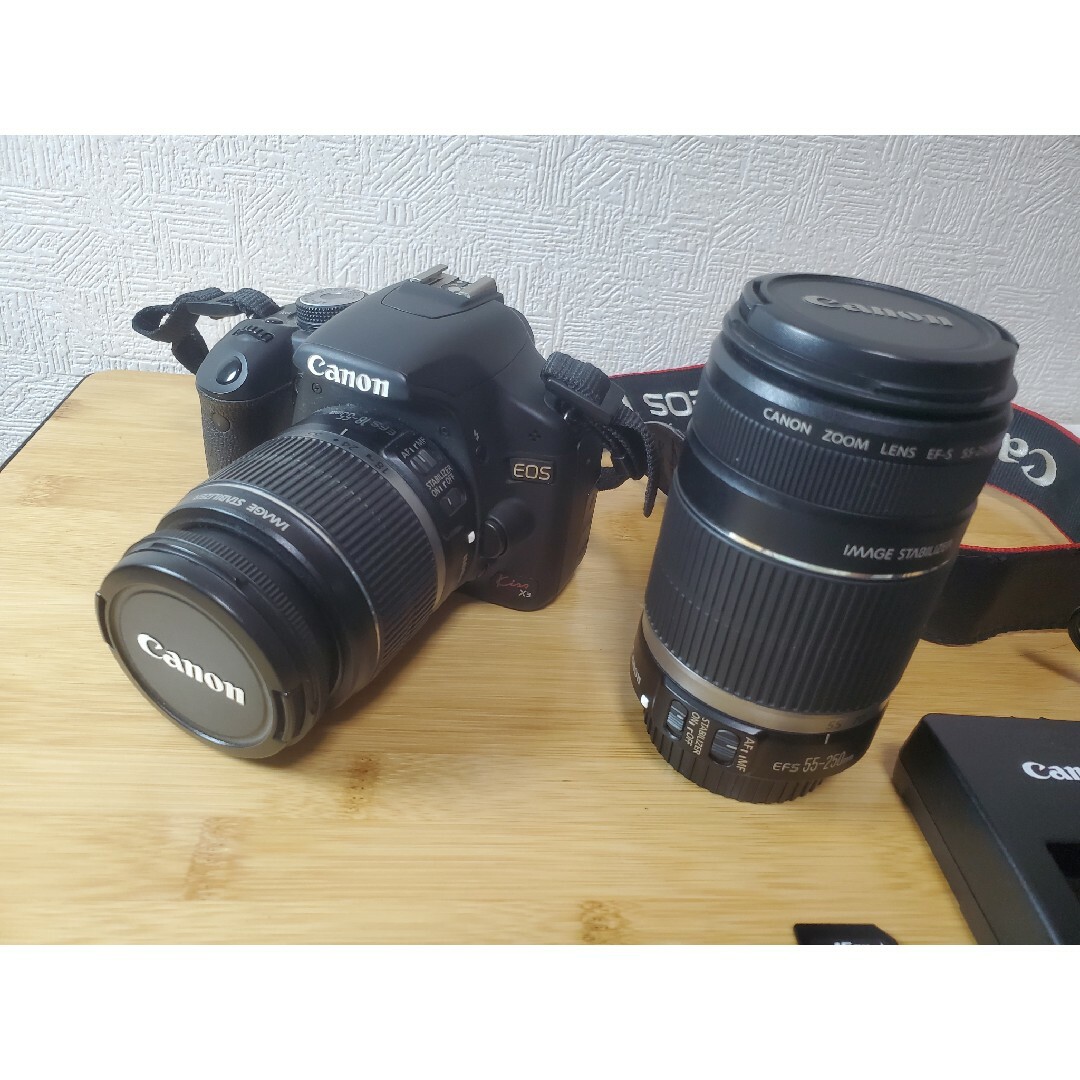 デジタル一眼CANON EOS Kiss X3 お買い得フルセット