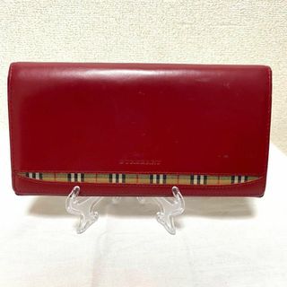 バーバリー(BURBERRY) 財布(レディース)（レッド/赤色系）の通販 100点