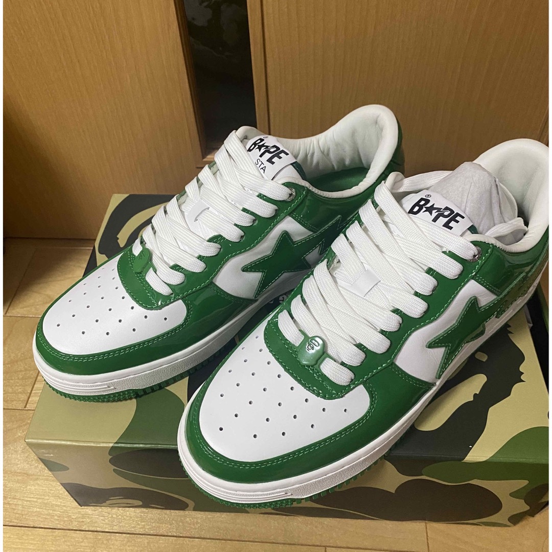 BAPE STA College   ベイプスタ　グリーン　緑　29cm