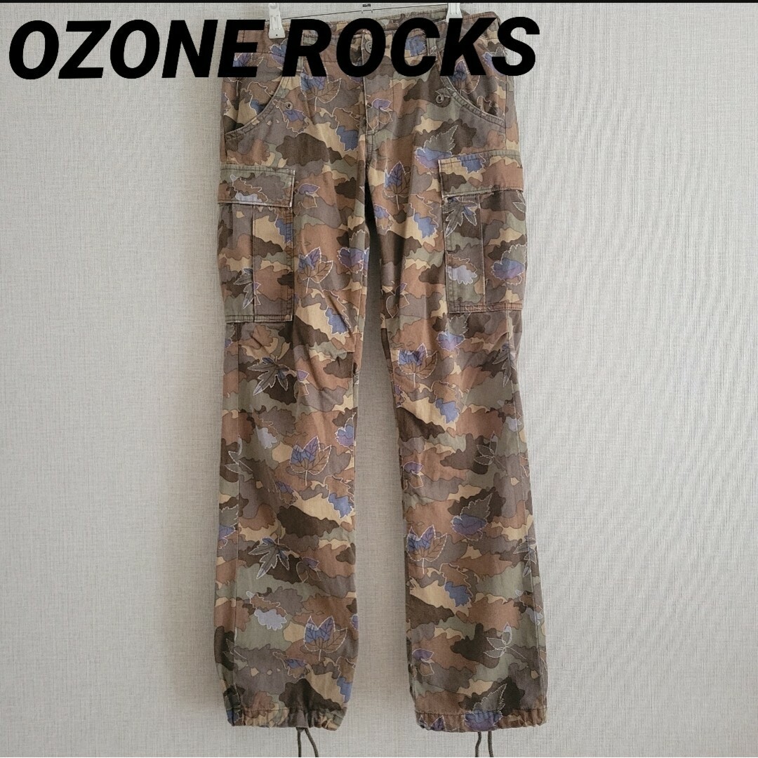 OZONE ROCKS 迷彩 カーゴパンツ 00s y2k