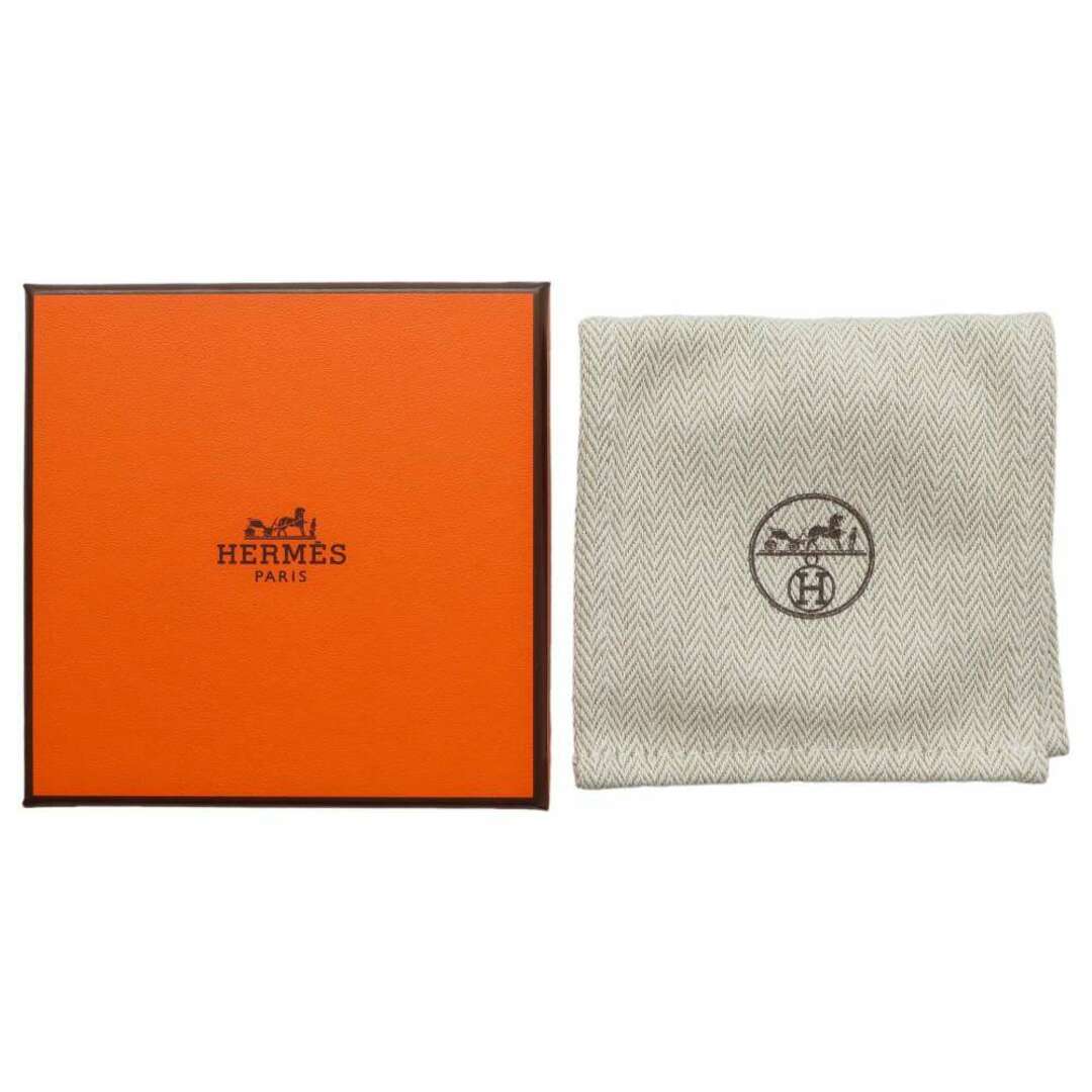 エルメス ブレスレット オランプ オンブル/ゴールド金具 リザード/メタル HERMES アクセサリー