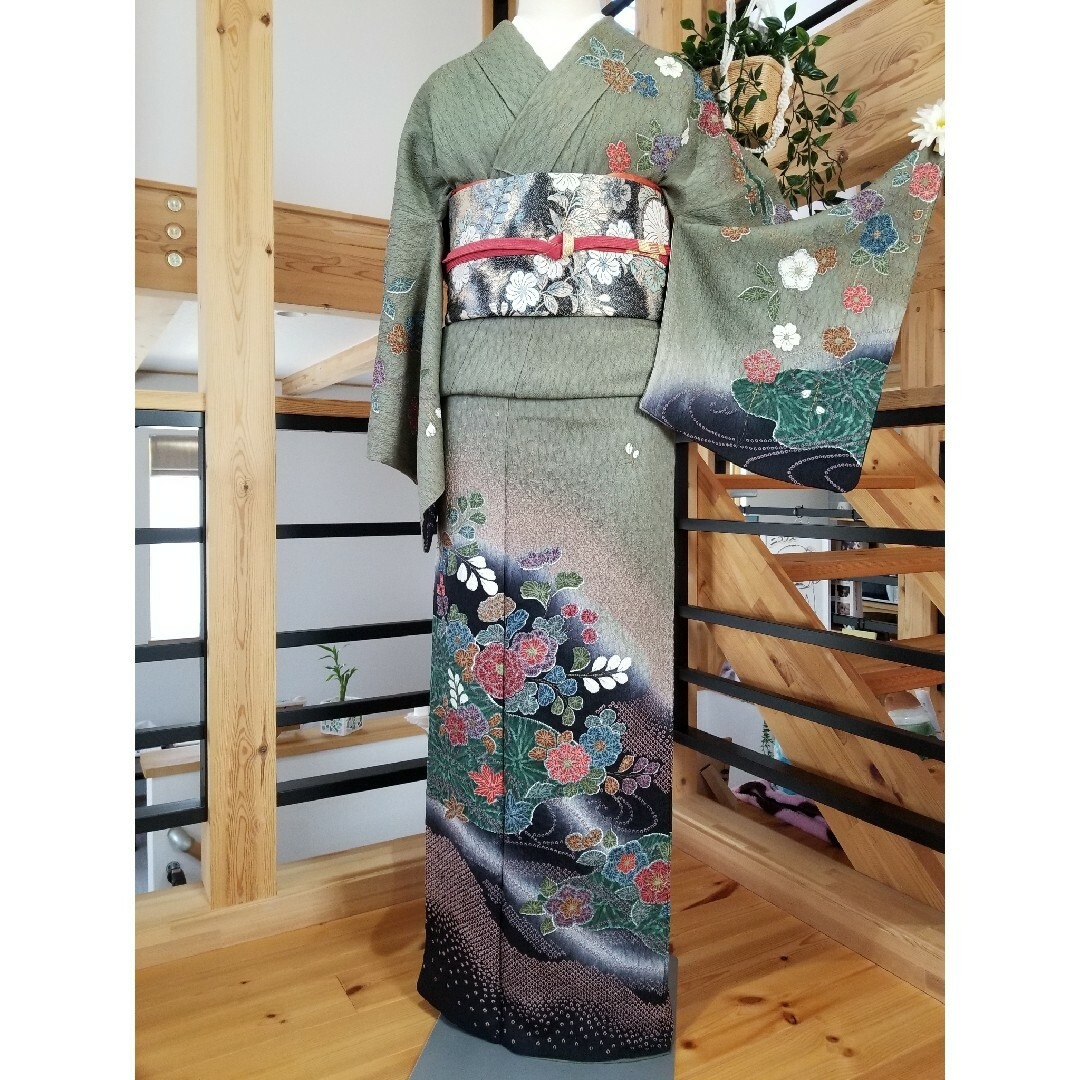 辻が花 訪問着 絞り 正絹 辻ケ花 辻ヶ花 | en.rs