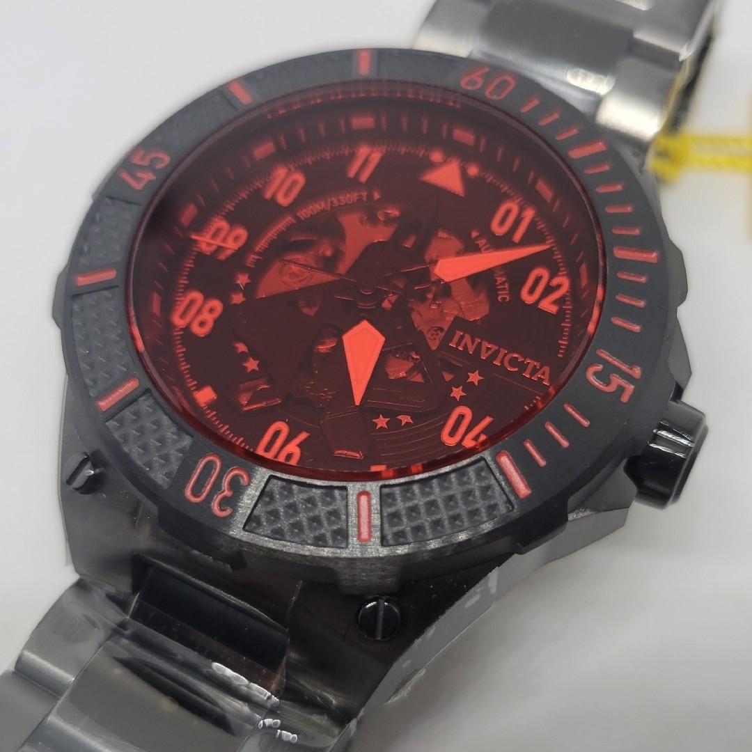 Invicta 50mm アビエーター レーダー オート ガンメタ×レッドＤ-