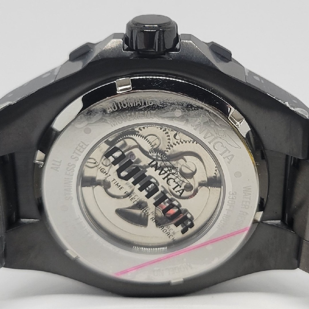 INVICTA - Invicta 50mm アビエーター レーダー オート ガンメタ
