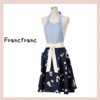 フランフラン(Francfranc)のフランフラン 花柄エプロン(その他)