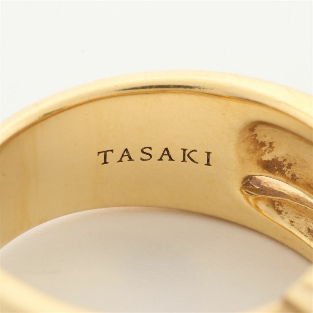 TASAKI★タサキ 色石 ダイヤ リング K18(YG) 指輪 アクセサリー