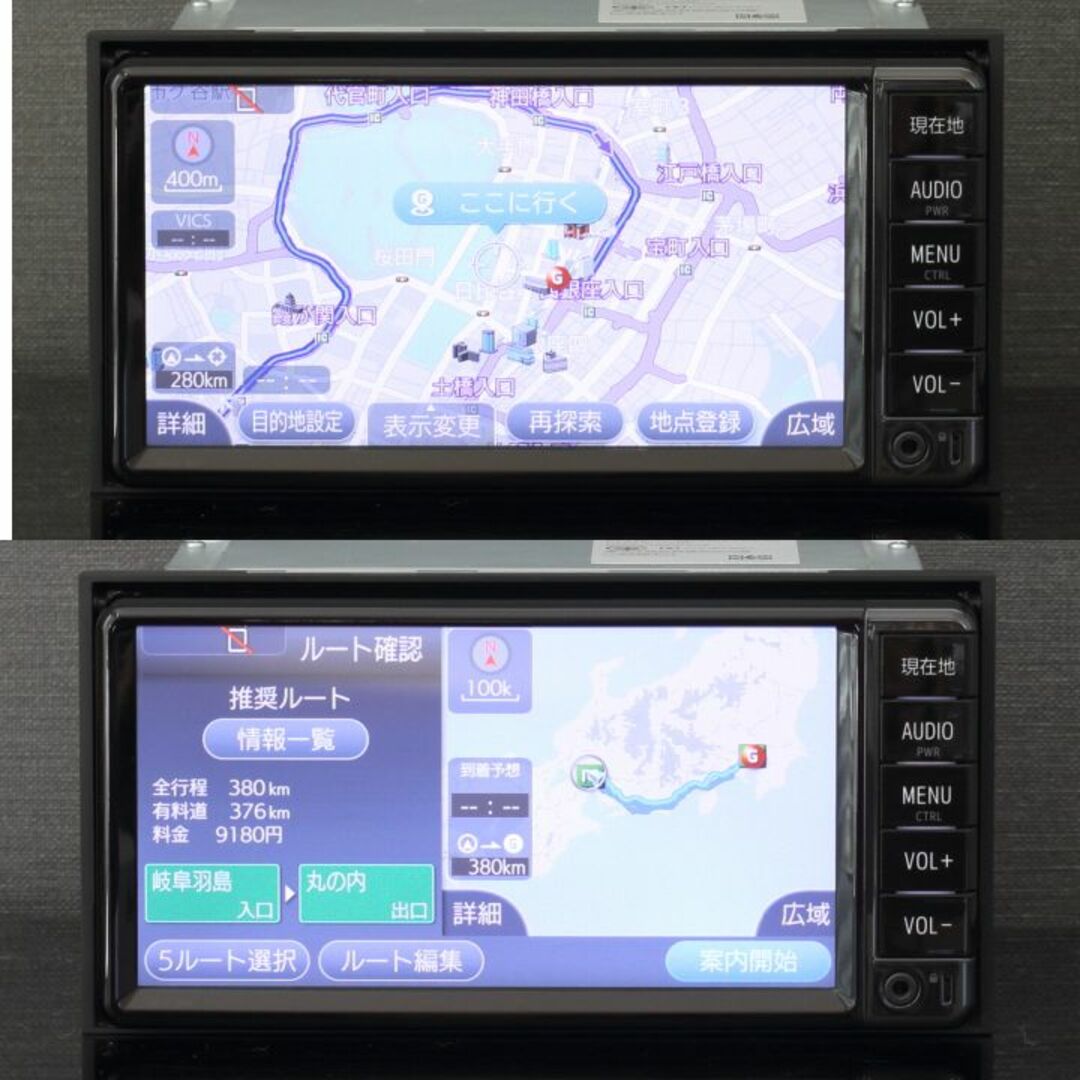 トヨタ純正SD ナビ NSZT-W66 地デジ フルセグ Bluetooth