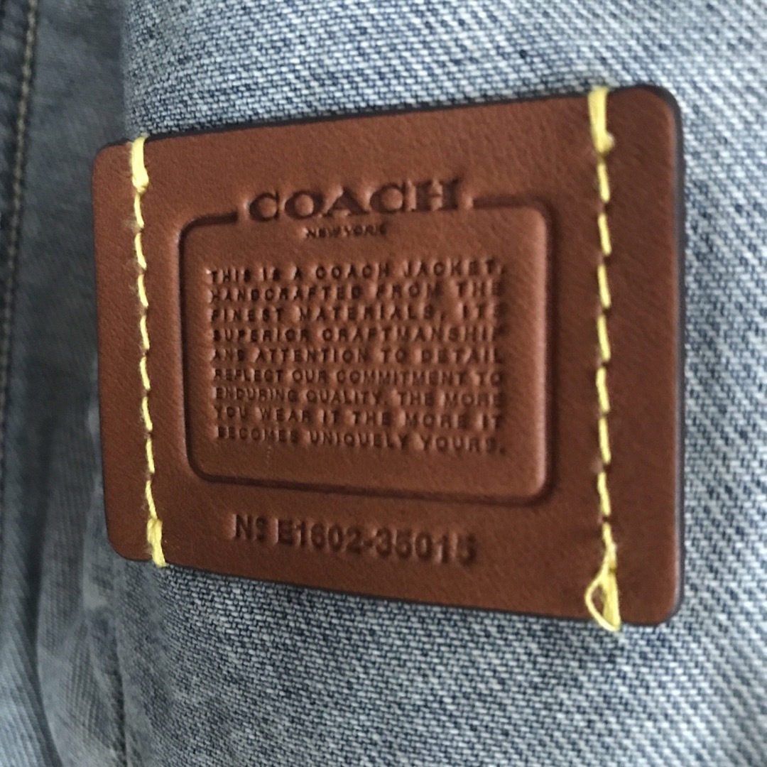 新品　コーチ　COACH シグネチャー　デニムジャケット