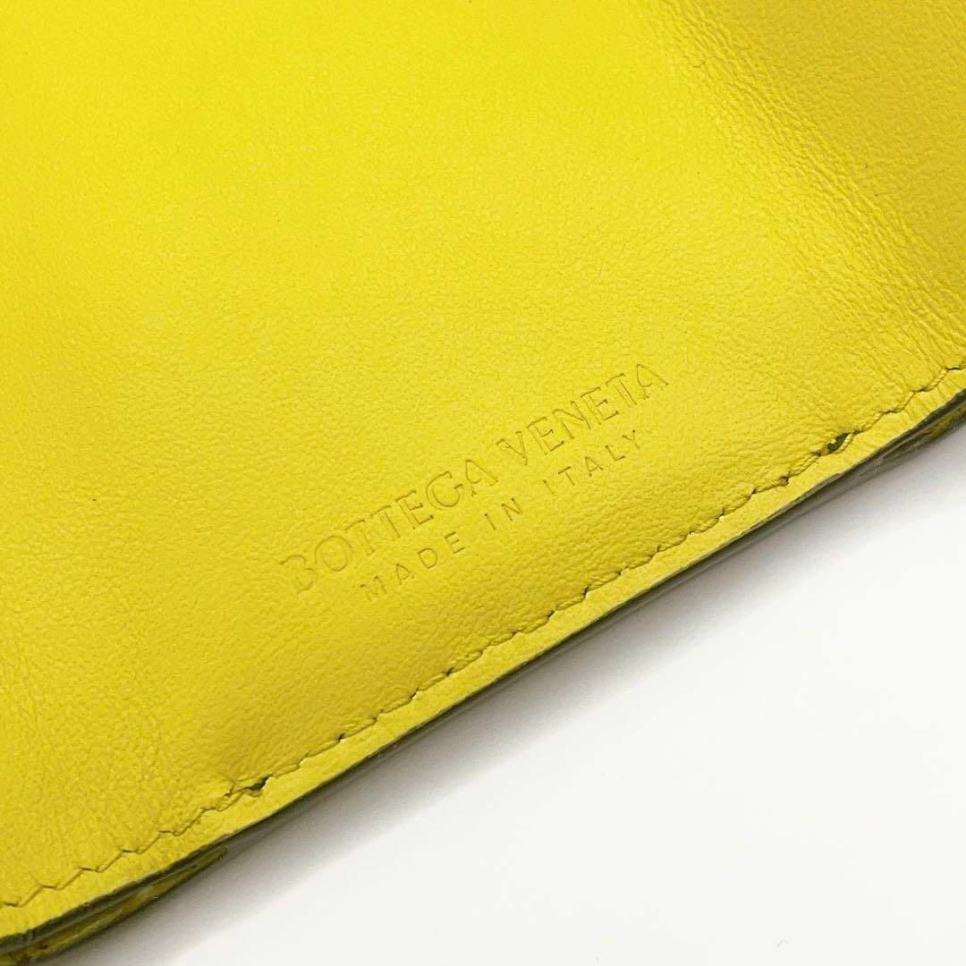 【新品未使用】BOTTEGA VENETA 折財布 三つ折り ダークグリーン