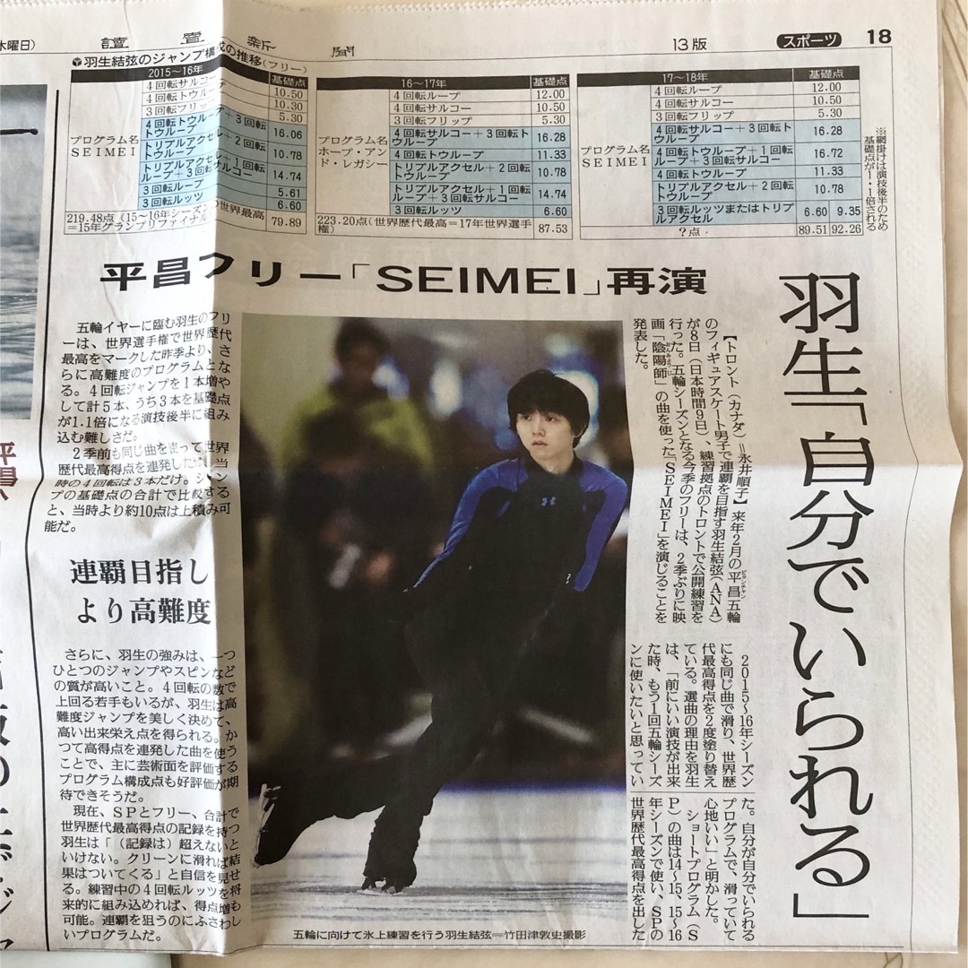 羽生結弦　本　雑誌　まとめ売り　11冊　新聞1枚おまけ付き❣️