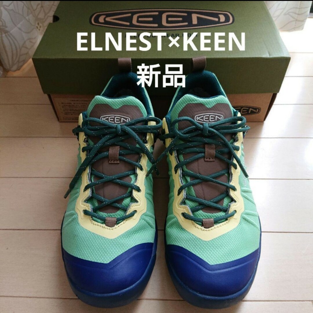 値下げ【新品・完売品】ELNEST×KEEN トレッキングシューズ 25